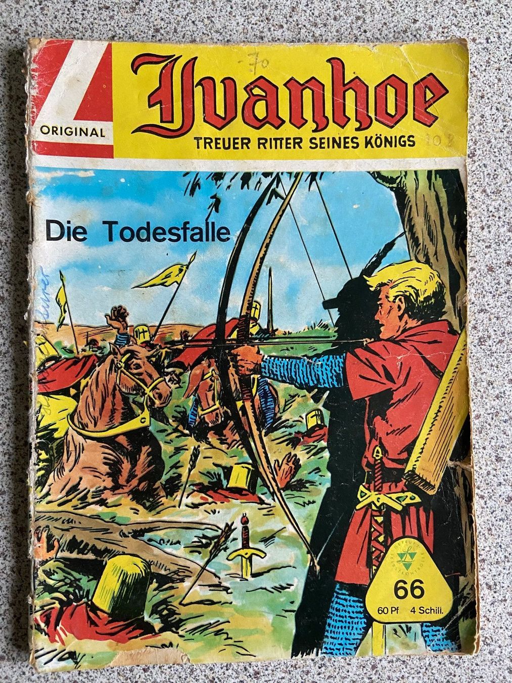 BD: Comic Hefte Ivanhohe Nr. 5, 38, 43, 66, – D'occasion à Böckten par Hansi36 6