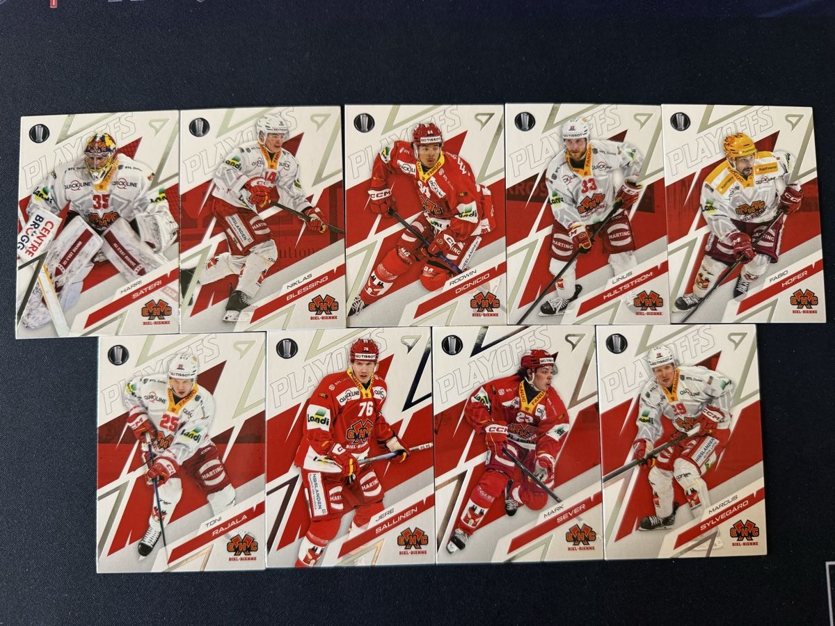 Sportzoo Cartes à collectionner: EHC Bienne – Neuf avec emballage d'origine à Réchy par Leeroy1998