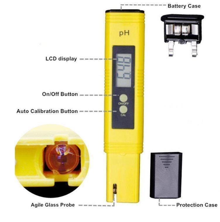 Messen: PH-Wert Wasser Tester Messgerät, Digital, Pooltester – Neu und originalverpackt aus Courlevon von  5