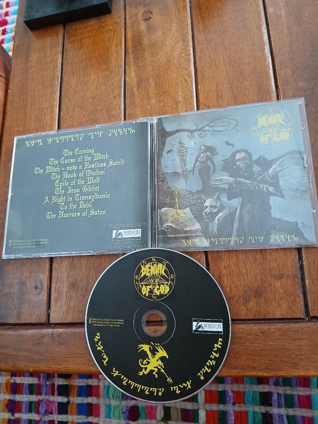 CDs: denial Of god- the horrors..  – D'occasion à St-Cergue par VeganWarrior