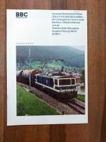 BBC Universal-Streckenlokomotiven GDe 4/4 der MOB und GFM