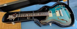 PRS SE Hollowbody Piezo, Peacock Blue