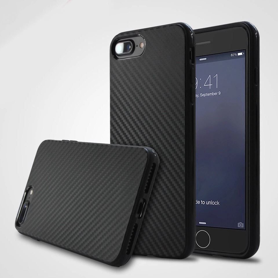 Covers & Schutzfolien: iPhone 8 Plus / 7 Plus Carbon Fiber Case – Neu und originalverpackt aus Zürich von Store-247