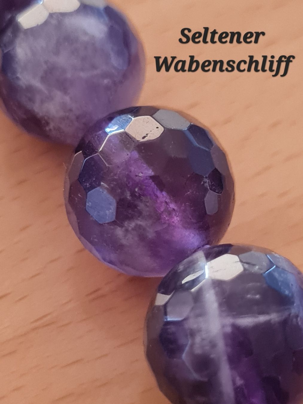 Ketten: Amethyst Kette, echte Edelsteine – Neu (gemäss Beschreibung) aus Allschwil von Blaujera 1