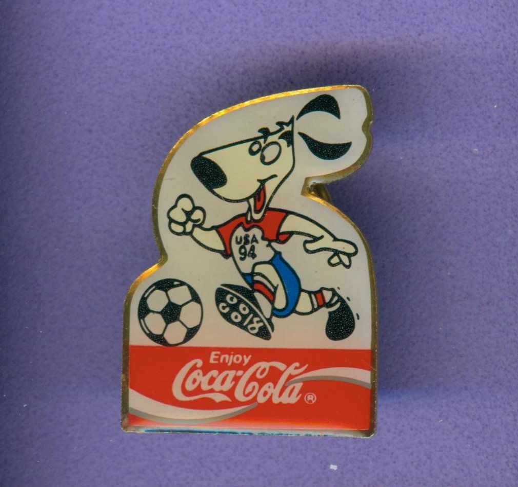 Coca-Cola Placchette & Badge: Coca Cola  World Cup USA '94 – Usato da Winterthur venduto da Sammleroase