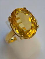Gold Fingering Safir gelb