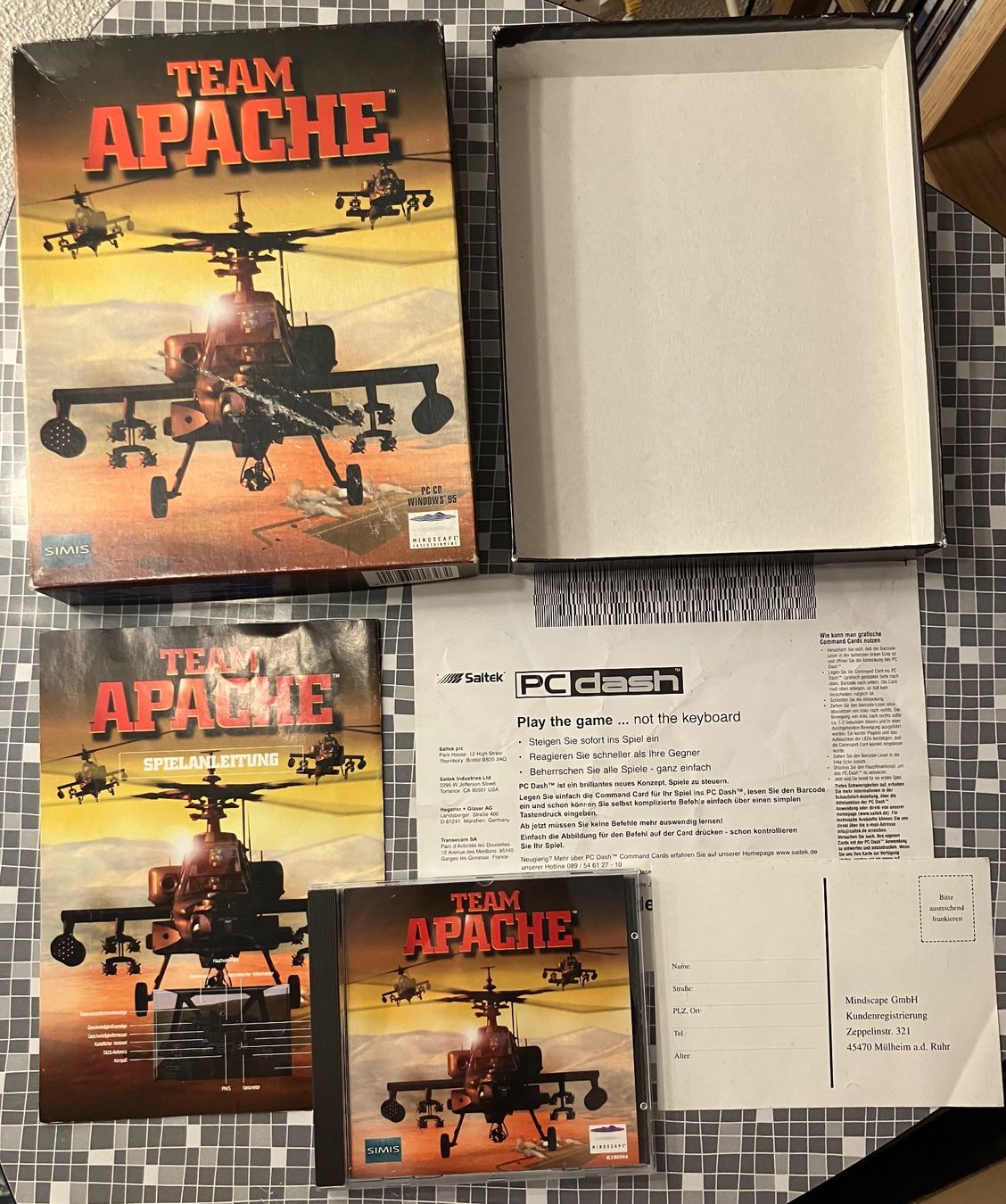 Spiele: Team Apache - PC Big Box (1998, deutsch) – Gebraucht aus Winkel von Asdas87 4