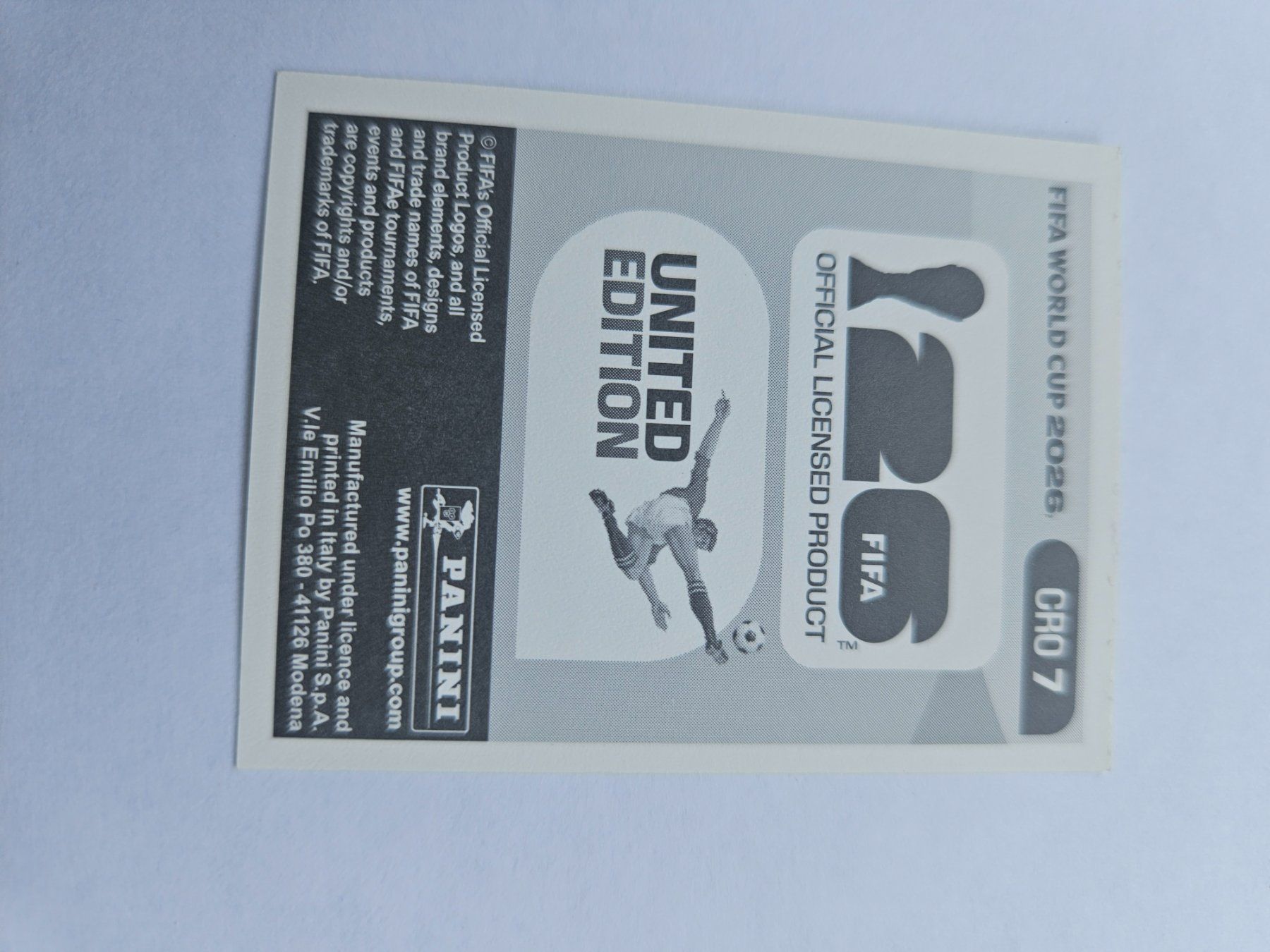 Panini Carte collezionabili: CRO 7 – Usato da Würenlingen venduto da Dinli 1