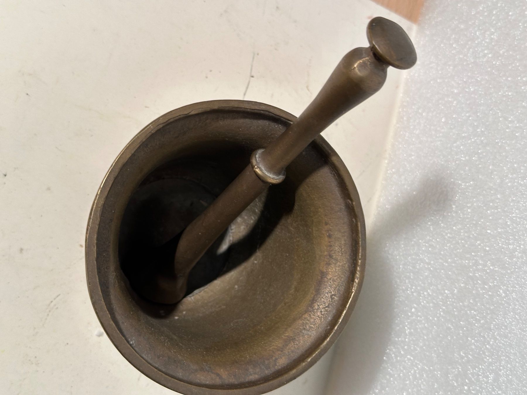 Altro per cucinare: Mortier en laiton – Usato da Lausanne venduto da artnouveau04 1