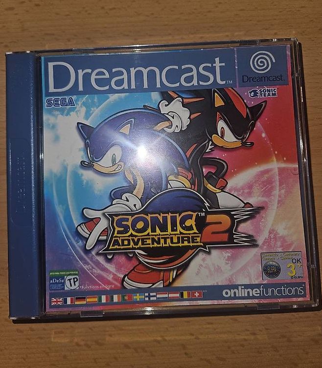 Porte-clés Officiel Sonic Adventure 2 Sega Dreamcast - Neuf - Collection Rétro Gaming