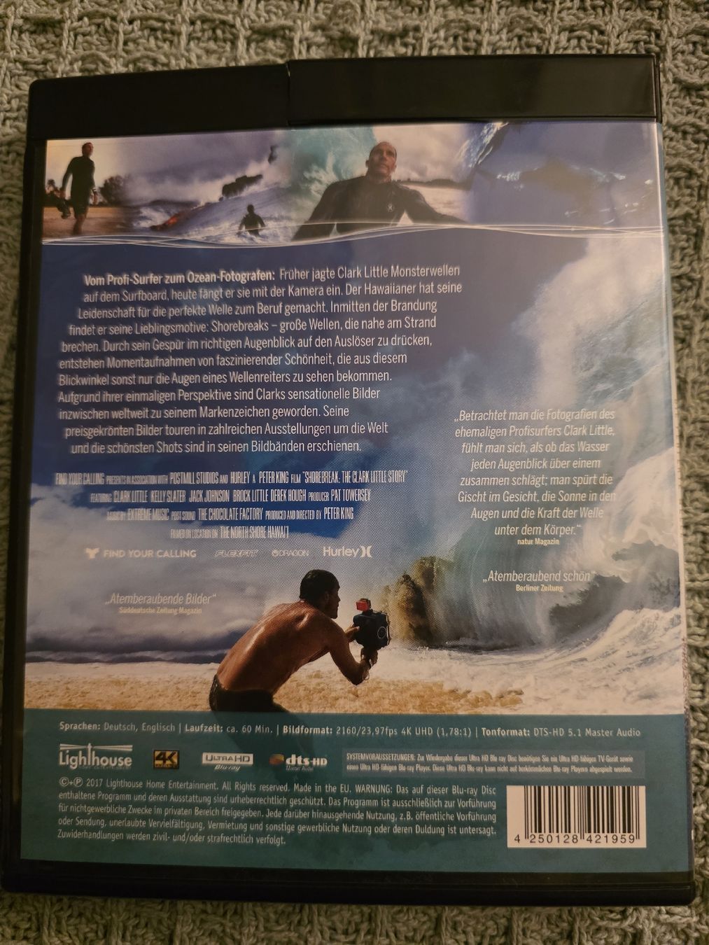 Tutti i DVDs: Shortbreak - Die perfekte Welle - 4K UltraHD – Usato da Ellikon a d Thur venduto da razzorblog 1