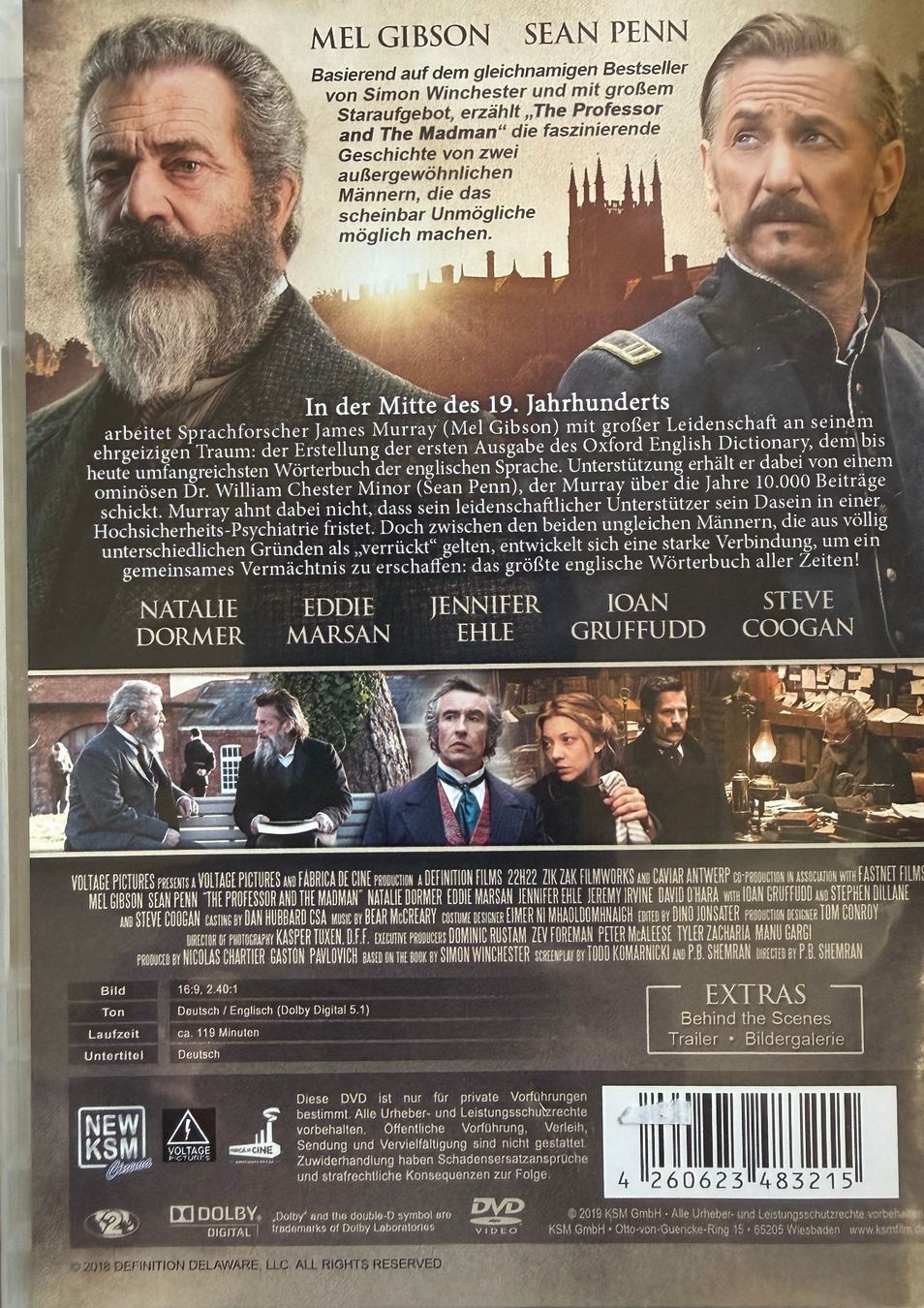 Tous les DVDs: DVD - The Professor and the Madman – D'occasion à Zäziwil par kreative-ideen 1