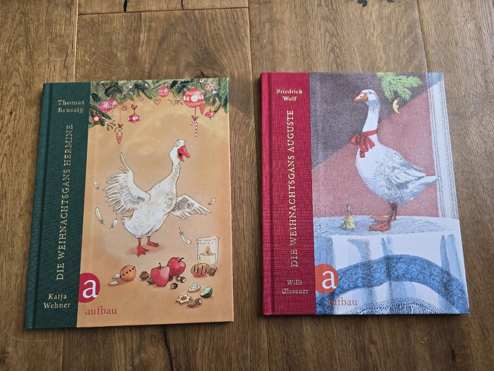 Bücher: Die Weihnachtsgans Auguste, 2 Bücher, set – Gebraucht aus Wittenbach von Tigerlili