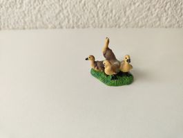 Schleich Gans Graugänserich Küken Vogel Bauernhof Zoo