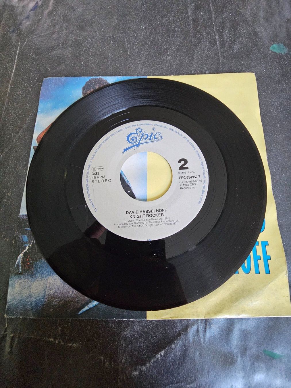 Dischi in vinile: Vinyl, 7" LP - David Hasselhoff – Our First Night Together – Usato da Biberist venduto da Foolio0 3