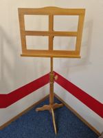 Notenständer Holz (Kirsche) höhenverstellbar NEU
