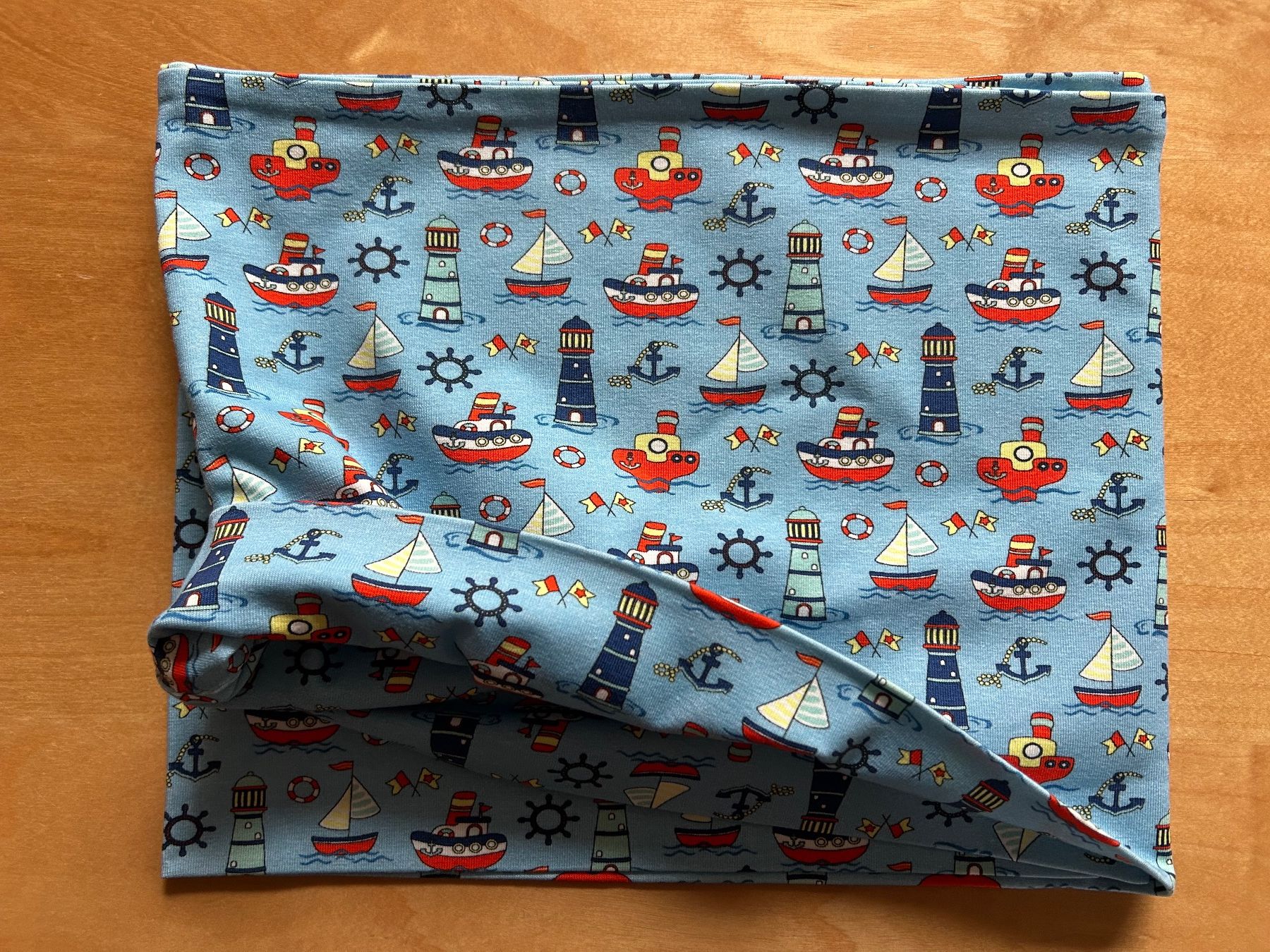 Autres vêtements garçon: Kinder-Loop -Schlauchschal - Baumwoll-Jersey - Handarbeit – Neuf avec emballage d'origine à Riniken par KreativImKopf 1