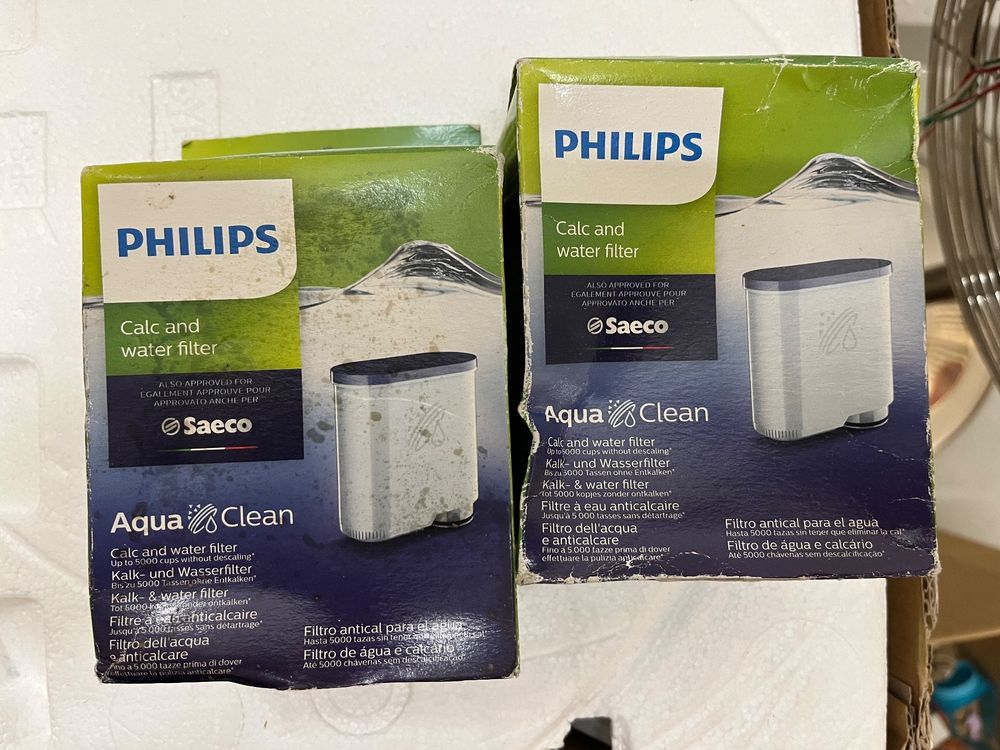 4 x Saeco AquaClean Kalk- en waterfilters