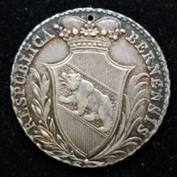 Kt. Bern 7,6gr Silber Prämie, oben kleines Loch