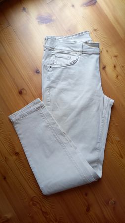 Damen Jeans TOM TAILOR ALEXA Skinny W32 beige 