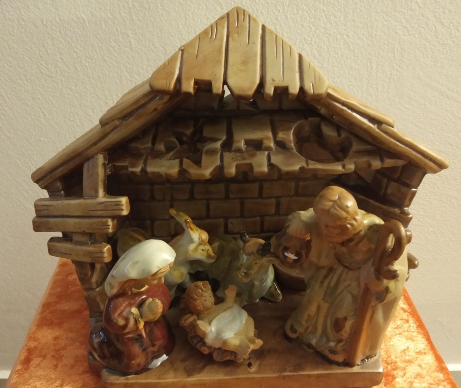Tutte le decorazioni: Weihnachtskrippe Keramik Porzellan – Usato da Chur venduto da Nisami 1