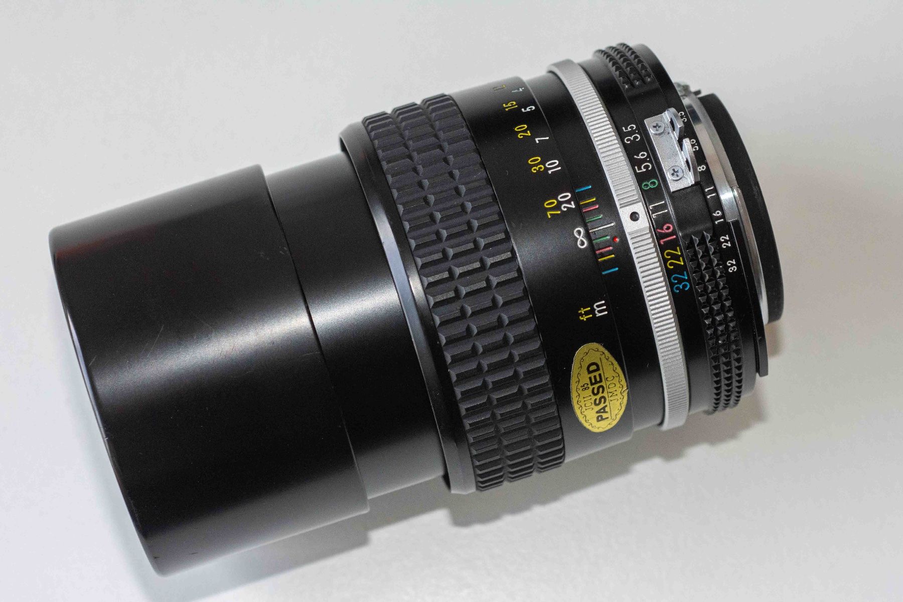 Nikkor Obiettivi: Nikon Nikkor 135mm f3.5 AI – Usato da Schwerzenbach venduto da floridan 6