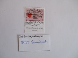 Voll Ort Ersttagsstempel aus 5022 Rombach