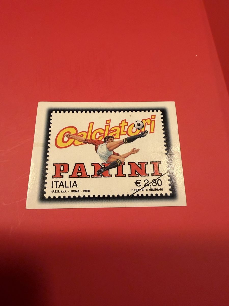 Panini Sammelbilder & Trading cards: Commemorative Stamp panini 2006 – Gebraucht aus Treyvaux von goali1fcea