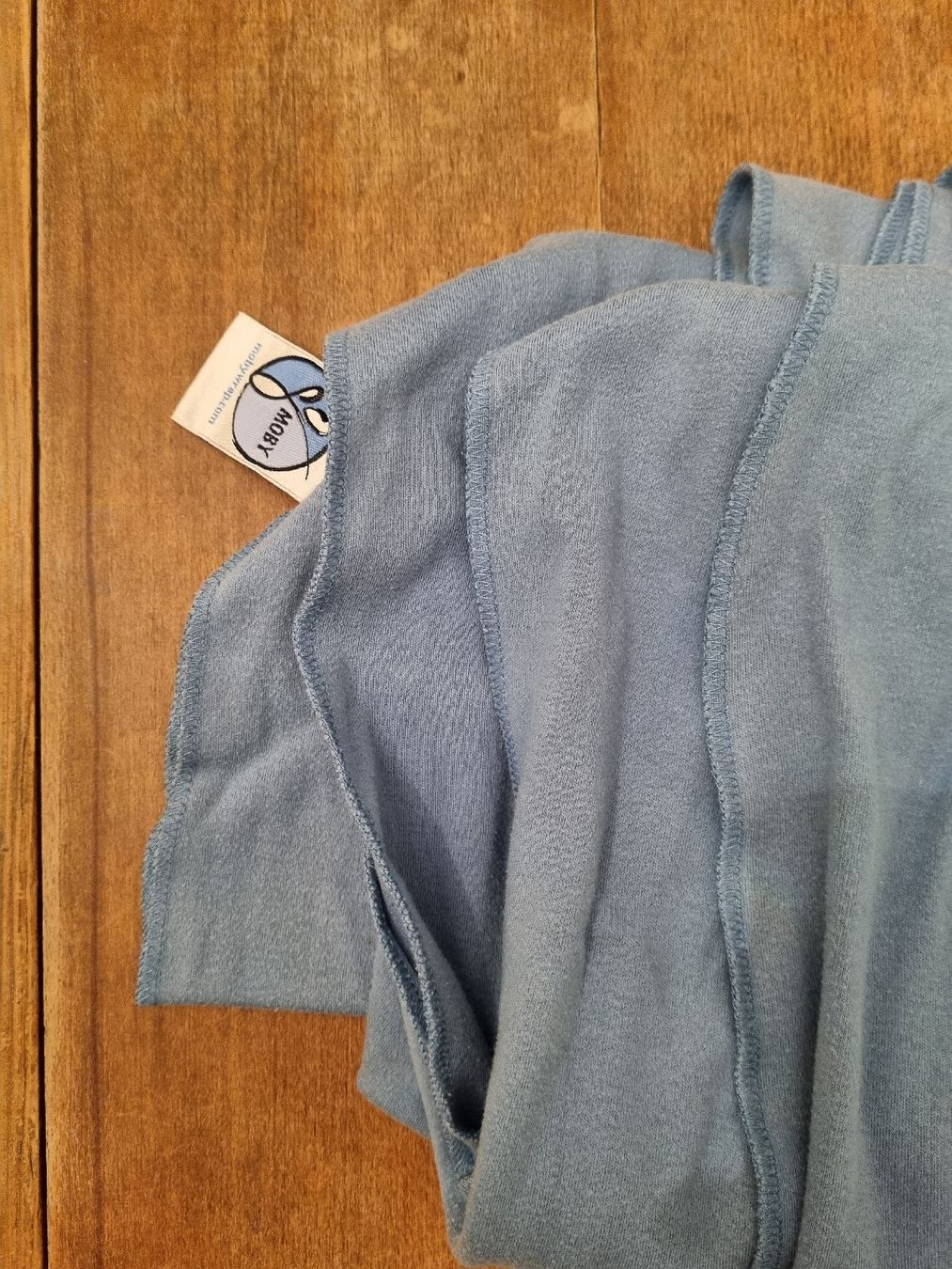 Moby Wrap Bauch- & Rückentragen: Moby Tragetuch, hellblau – Gebraucht aus Pfeffingen von eic_jrw8 1