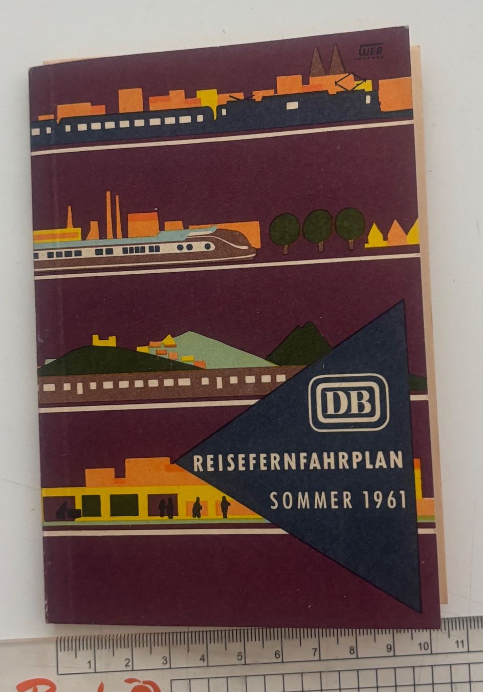 Bücher: DB Deutsche Bahn - Reisefernfahrplan Sommer 1961 – Gebraucht aus Neuchâtel von gefdeneuch 8