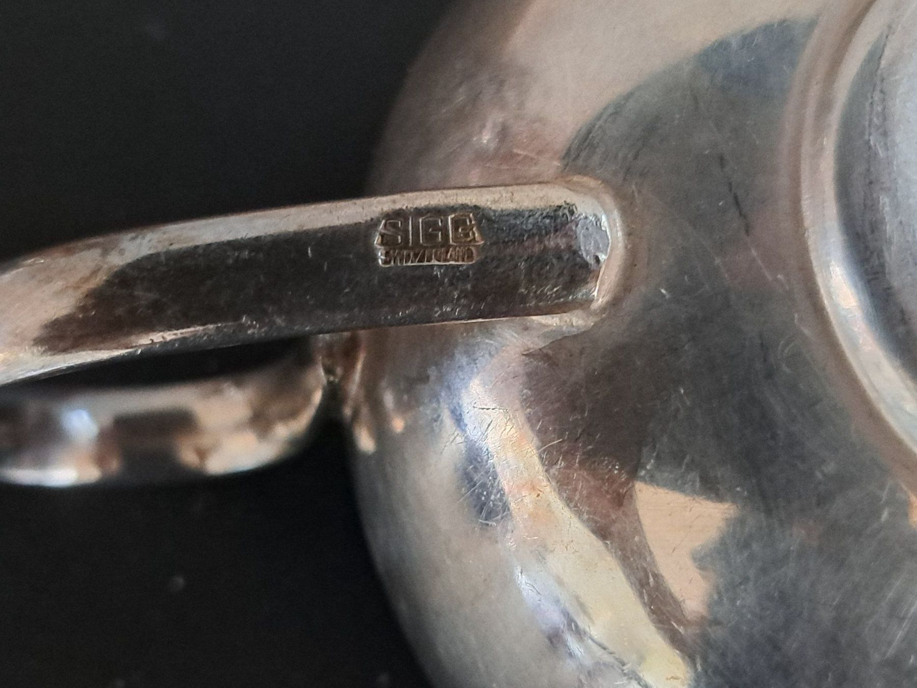 Geschirrsets: Glacéschalen aus Hotelsilber – Gebraucht aus Zürich von Mondmatrose01 3