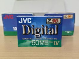 5x JVC MiniDV Kassetten M-DV60ME NEU & OVP Camcorder