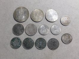 Lot Silbermünzen Österreich ab 1893 - Kronen & Schilling