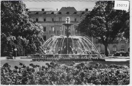 Geneve - La fontaine de la Promenade du