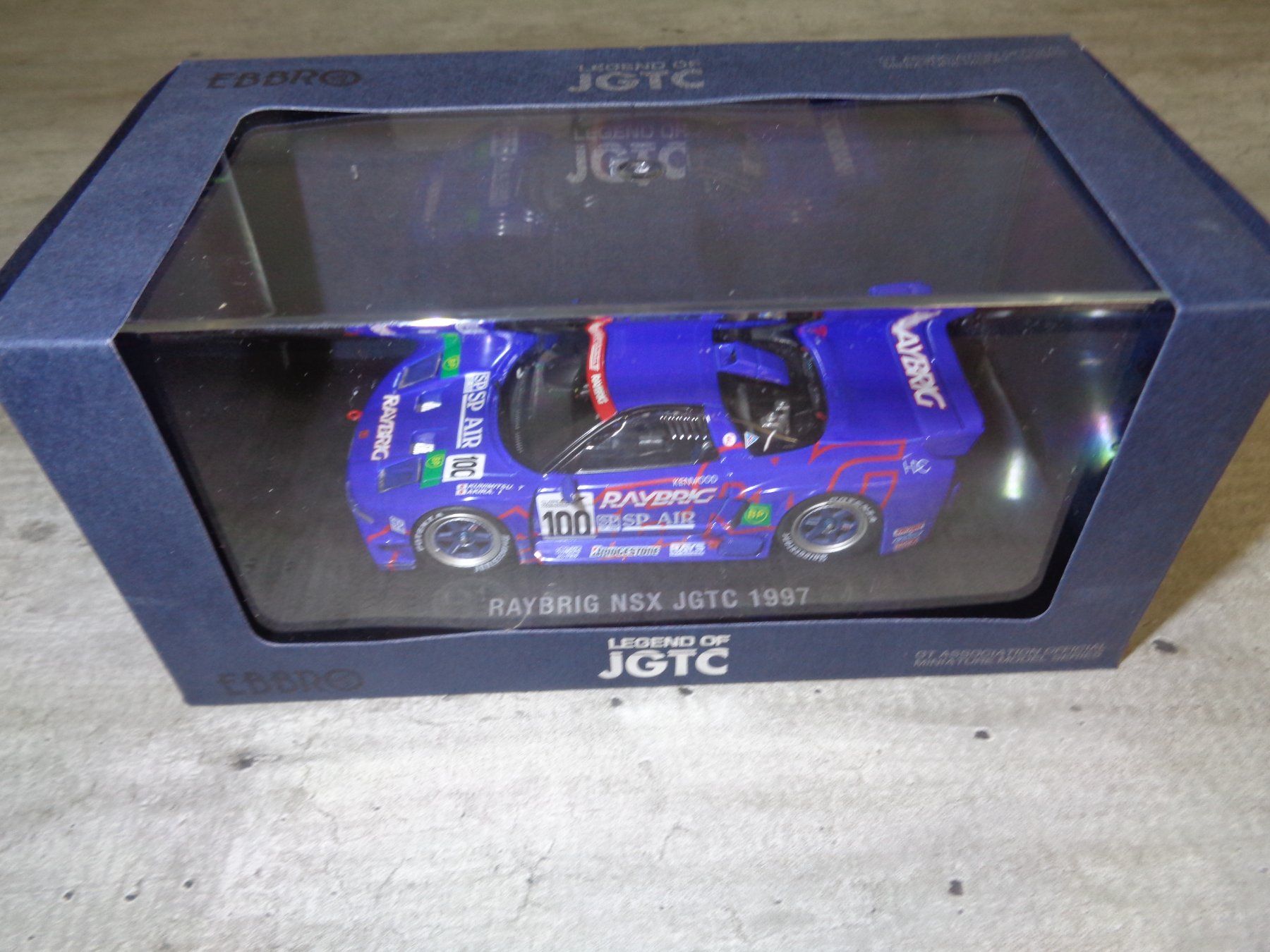 Honda Modellini d'auto: Ebbro 1:43 Honda NSX JGTC 1997 – Nuovo e nell'imballaggio originale da Reconvilier venduto da rallycar 5