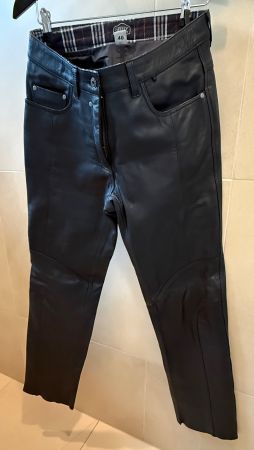 Motorradhose, Leder, Damen, Grösse 40