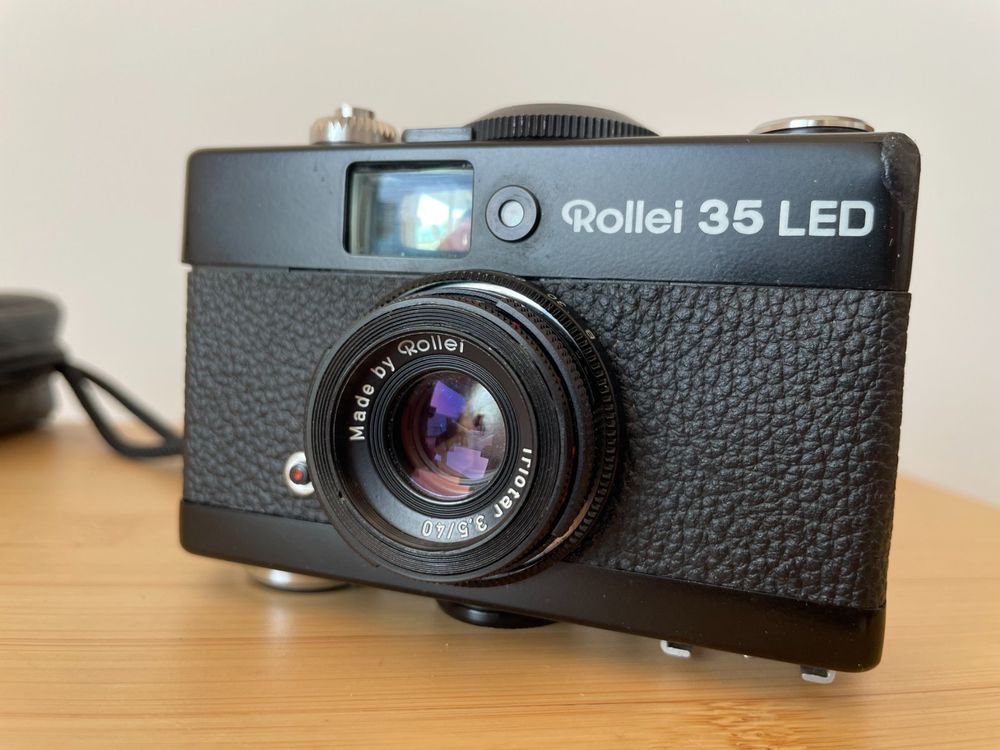 Appareil Photo Argentique Rollei 35 LED - Objectif Triotar 40mm F/3.5 - Occasion