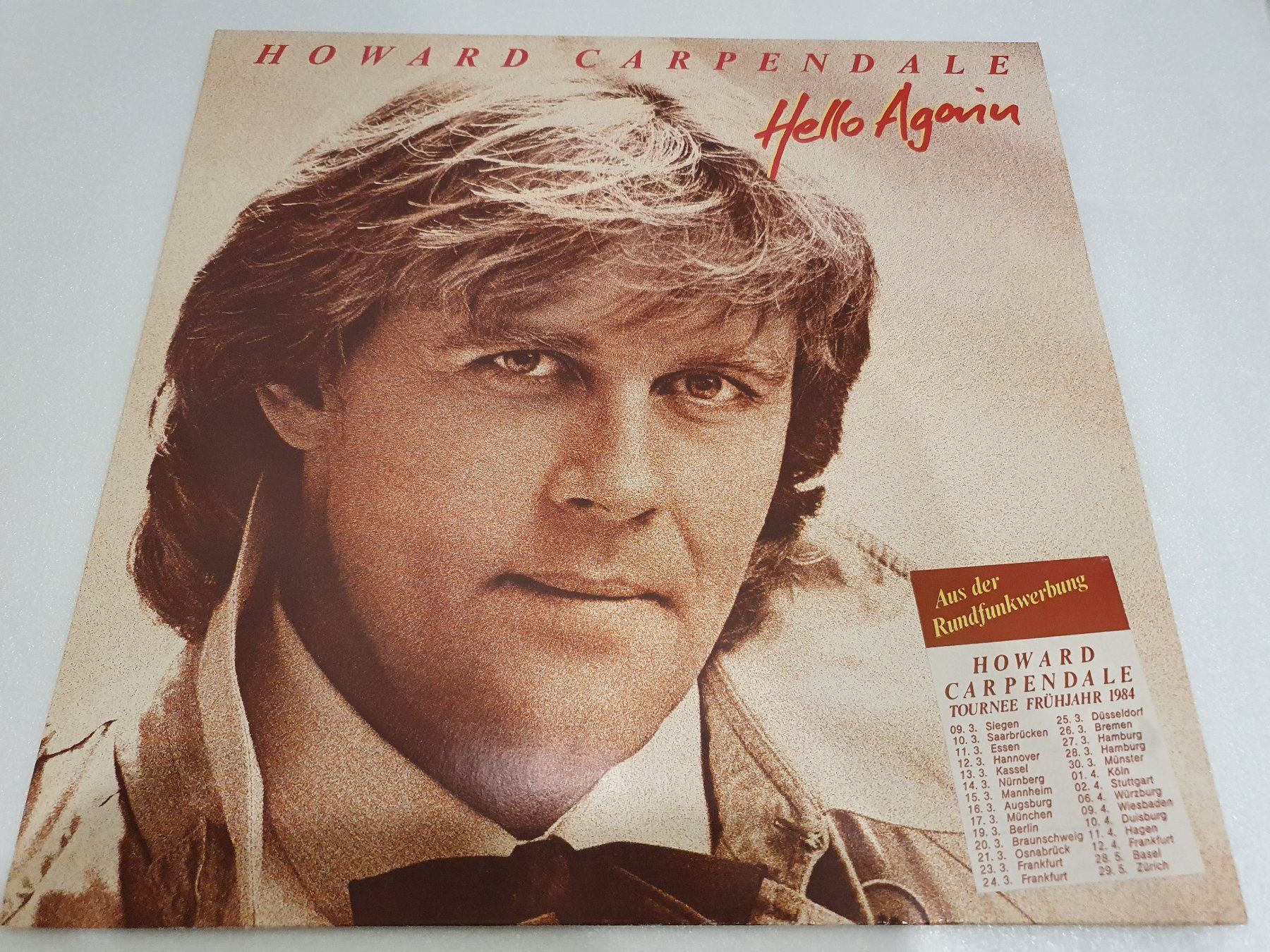 Schallplatten: Howard Carpendale – Hello Again – Gebraucht aus Uster von Vinyl-Leidenschaft