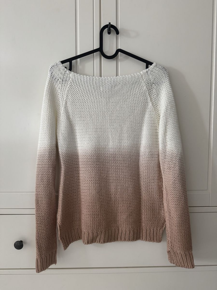 Promod Pullover & Sweatshirts: Promod Cozy Knit Sweater, Gradient Color Pink – Gebraucht aus Bülach von dan_7scp 1