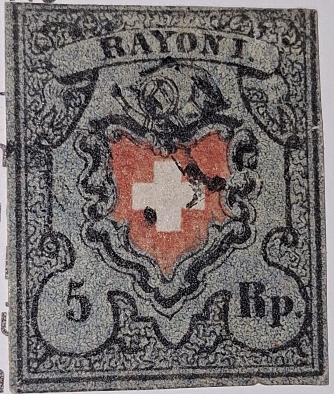 Alle Briefmarken: Rayon 15II Typ 8  – Gebraucht aus Balgach von SIMEON27 1