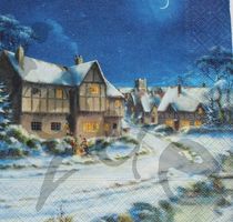 Serviette winterlandschaft (rar)