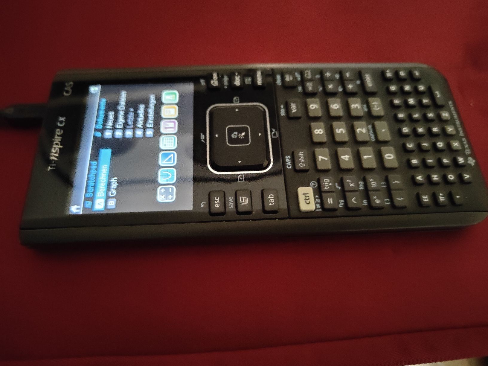 Texas Instruments Calcolatrici tascabili: Texas Instruments TI-Nspire CX CAS – Usato da Dulliken venduto da datschgi 1