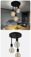 +Deckenleuchte Lampe Retro Wohnzimmerleuchte Vintage Schlafz