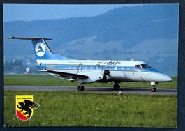 ANSCHTSKARTE FLUGZEUG BERN-BELPMOOS EMBRAER EMB-120 BRASILIA