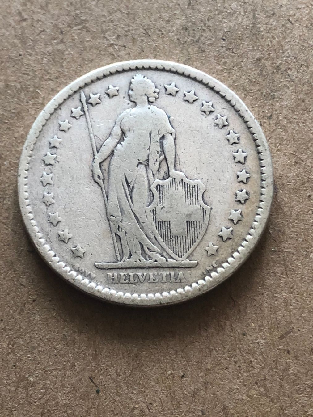 Tutti le monete: 2 Fr. 1907 – Usato da Schötz venduto da Odpa 1
