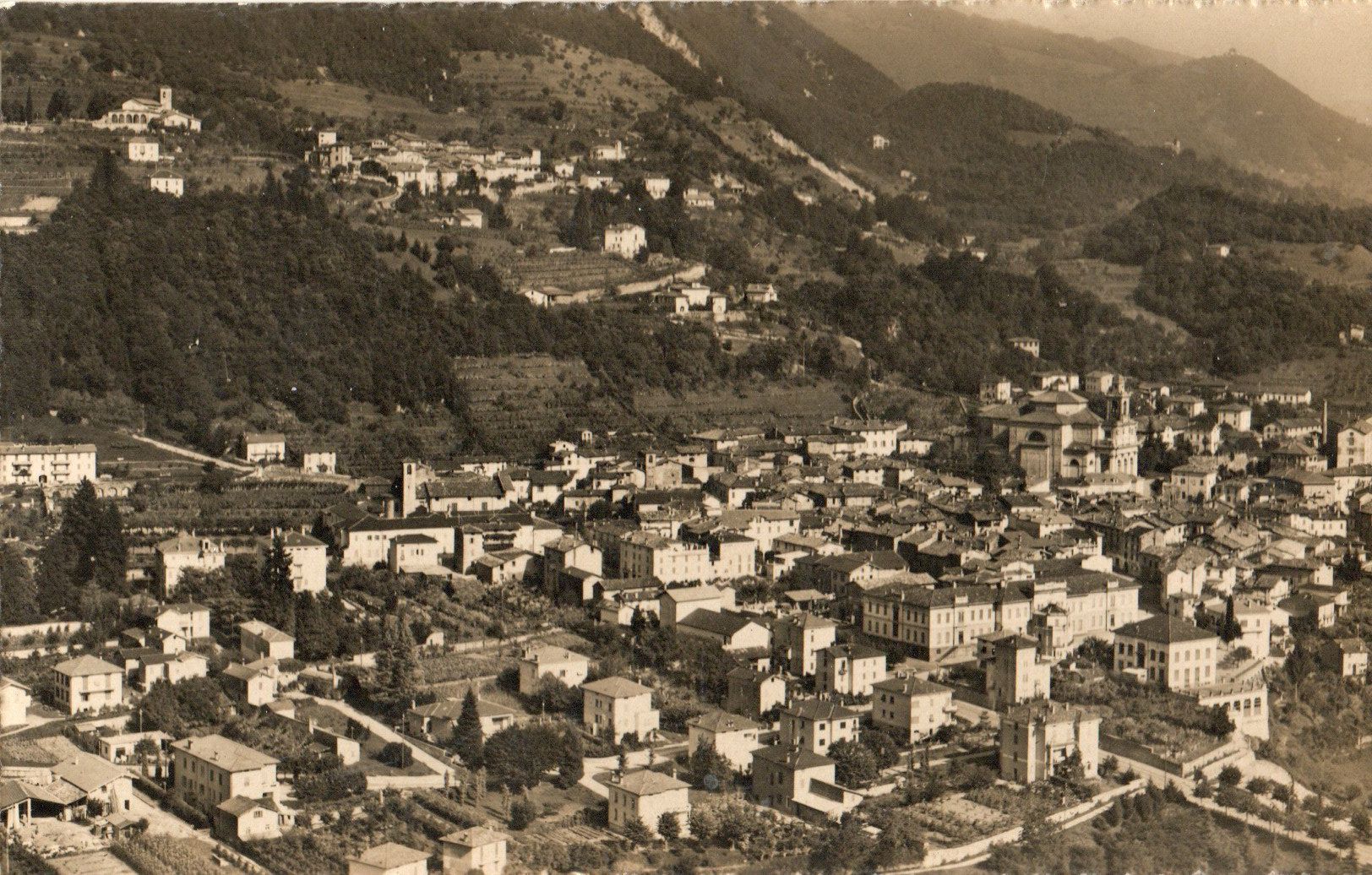 Cartoline postali: Panorama di Mendrisio – Usato da Melano venduto da pisonsdro