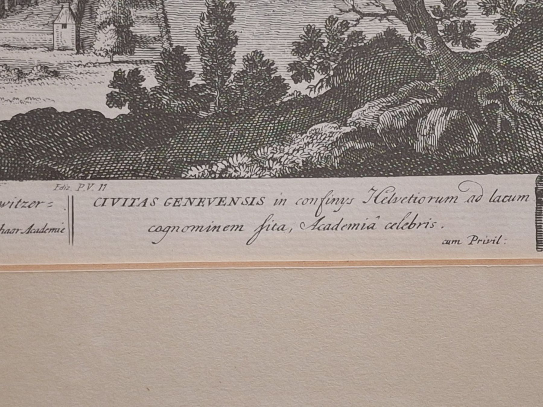 Incisioni: Gravure - ancienne vue sur Genève – Nuovo (secondo la descrizione) da Porza venduto da ulletta1 3