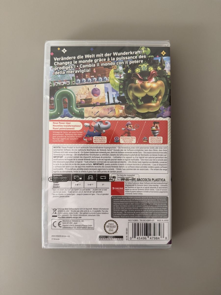 Nintendo Jeux: Nintendo Switch Super Mario Bros Wonder – Neuf avec emballage d'origine à Matzingen par fca_8wlt 1