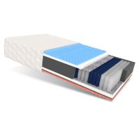 Matratze 160x200 GINASO MAX - 7 Zonen Visco HR - H2/H3 -28cm
