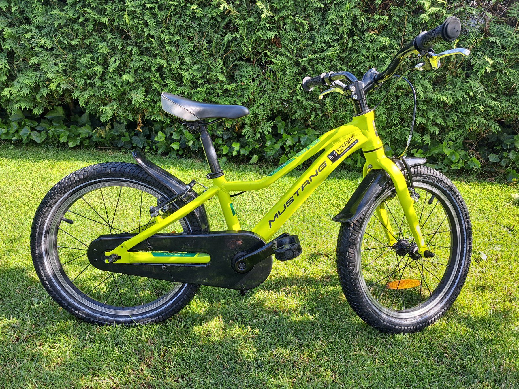 Biciclette: Kindervelo Mustang, 18 Zoll + – Usato da Ormalingen venduto da nic_x6my